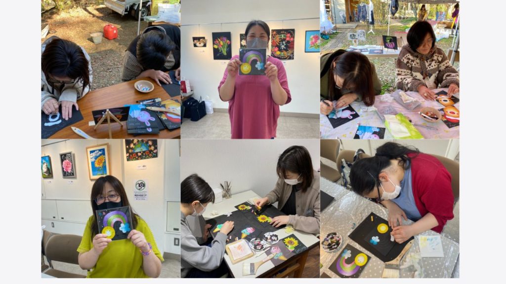 体験レッスンに来てくれた方たちをまとめた写真