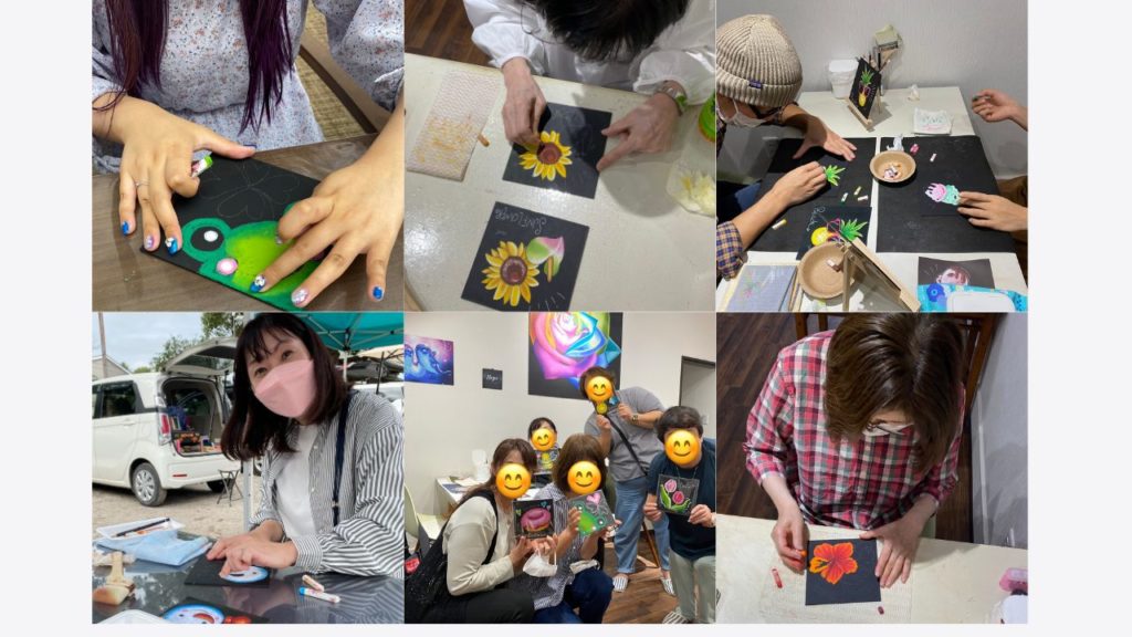 体験レッスンに参加してくれた方たちをまとめた写真