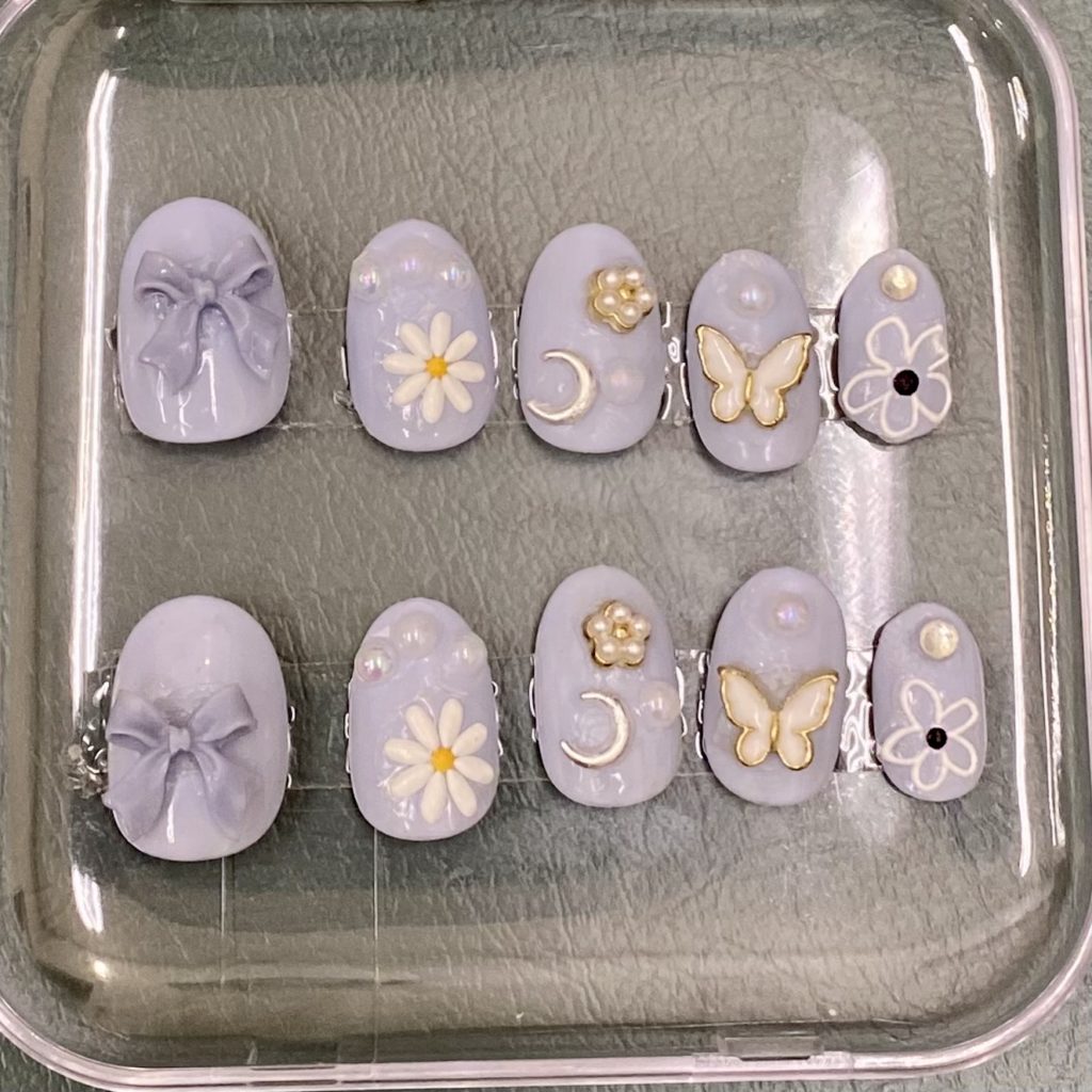 小学生が作ったネイルチップ