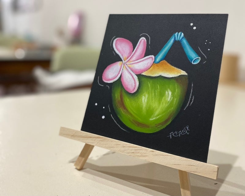 ココナッツとプルメリア