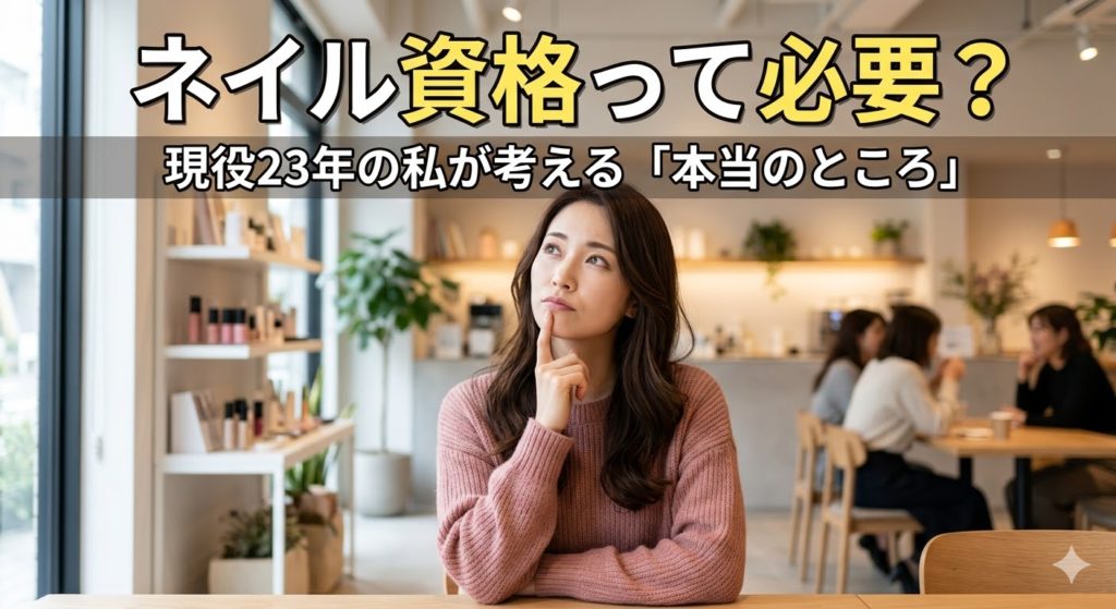 ネイル資格必要？