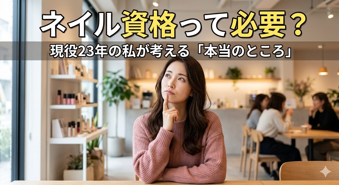 ネイル資格必要？