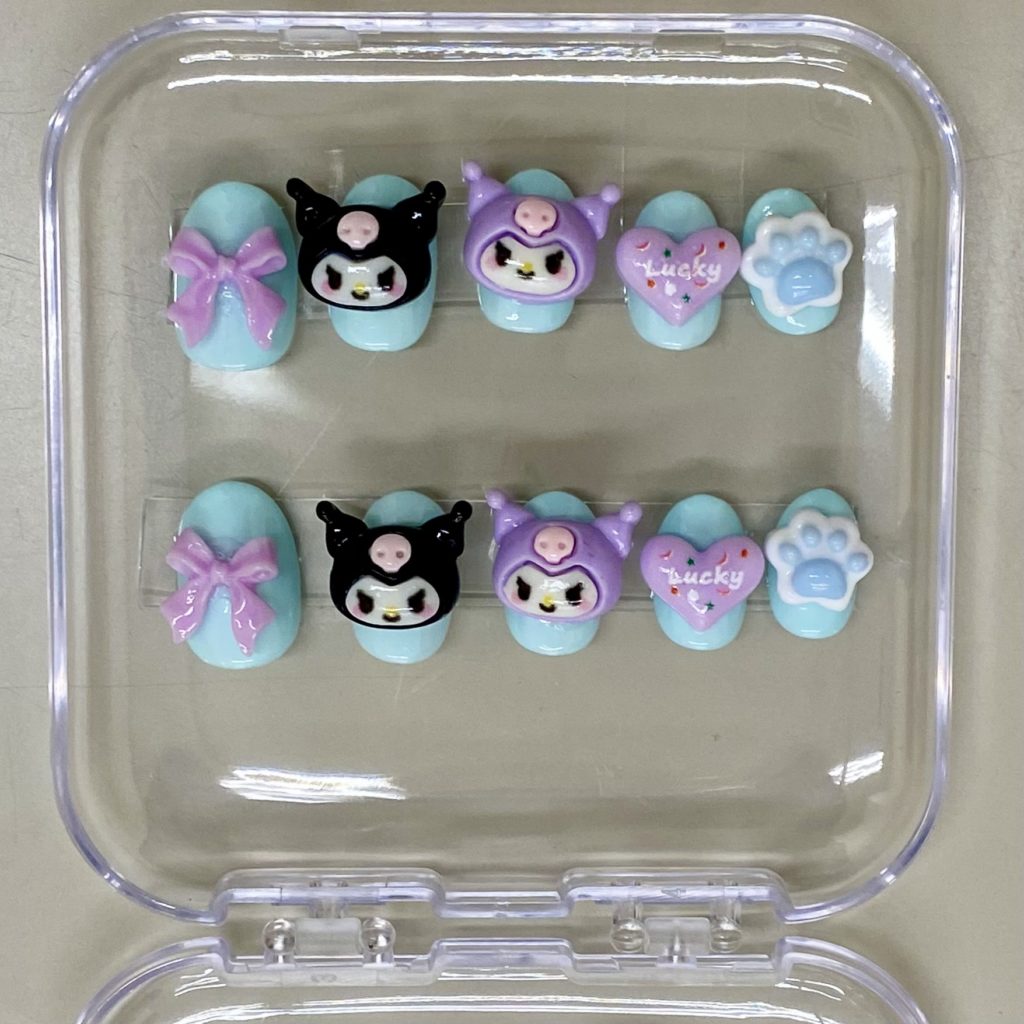 子どもたちが作ったネイルチップ